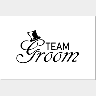 Team Groom Wedding Accessories Posters and Art